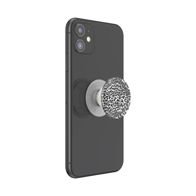 Black Handyhalterung, PlantCore POPSOCKETS Leopard PopGrip