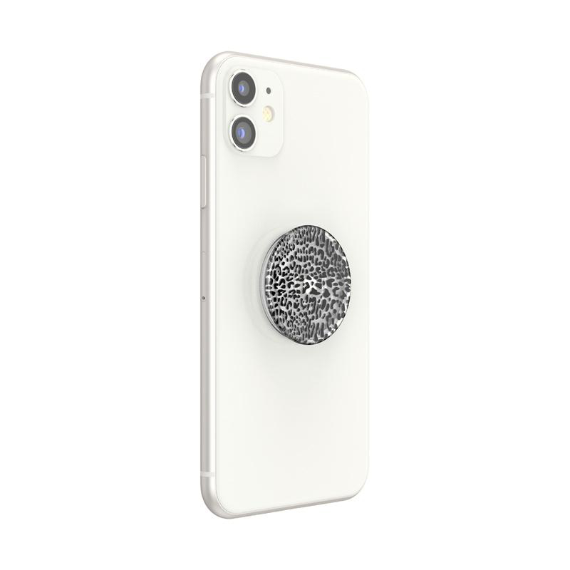 POPSOCKETS PopGrip PlantCore Handyhalterung, Black Leopard