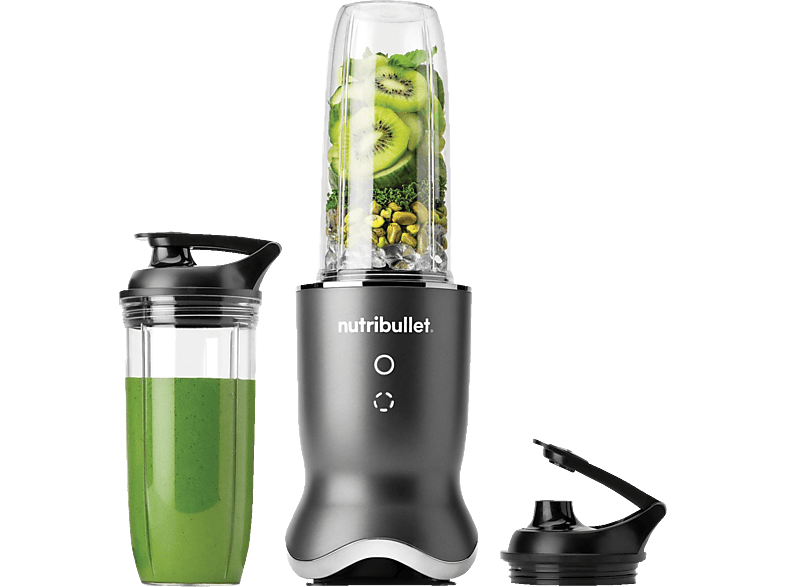 Nutri Bullet NB1206DGCC Ultra Smoothiemaker (Grau, 1200 Watt, 700+900 ml)