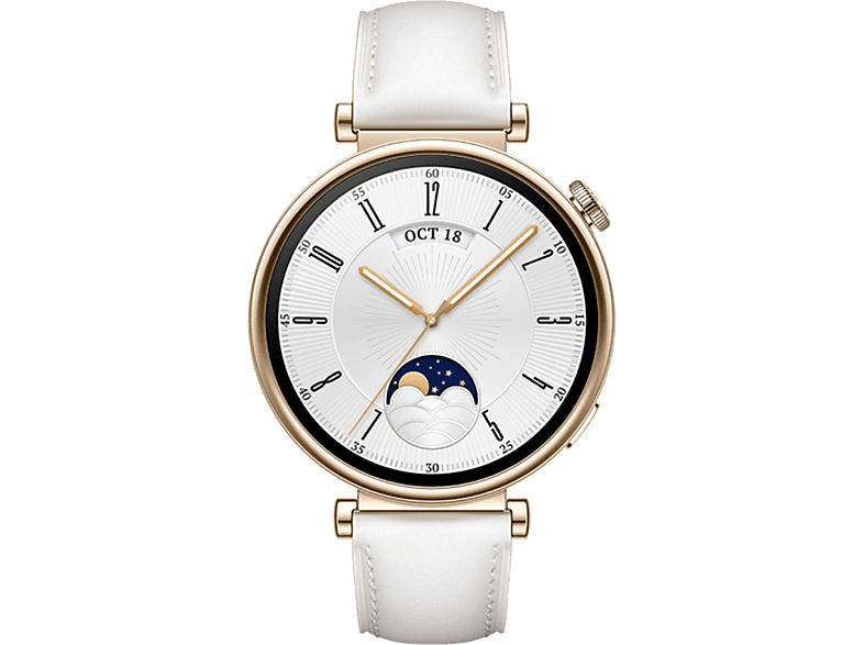 Smartwatch  Huawei Watch GT3 42mm Classic, 7 días, ritmo cardiaco 24h,  SPo2, IA+100 deportes,GPS,5 Atm,Blanco