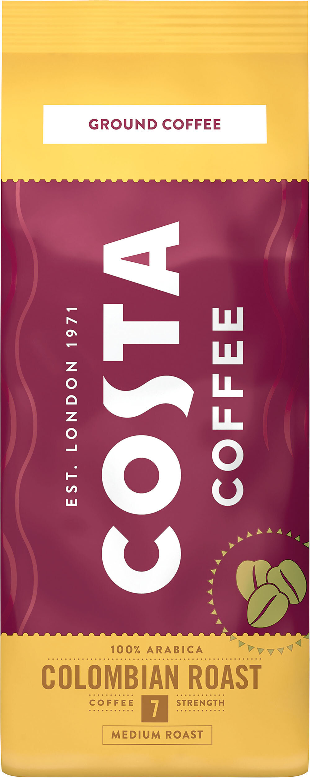 Kawa mielona COSTA COFFEE COLOMBIA 200 G