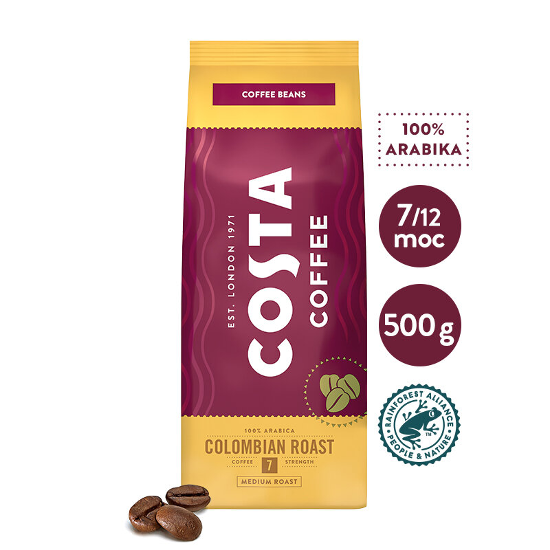 Kawa ziarnista COSTA COFFEE COLOMBIA 500 g