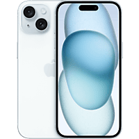 MediaMarkt APPLE iPhone 15 5G - 256 GB Blauw aanbieding