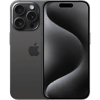 MediaMarkt APPLE iPhone 15 Pro 5G - 256 GB Zwart Titanium aanbieding