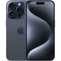MediaMarkt APPLE iPhone 15 Pro 5G - 256 GB Blauw Titanium aanbieding