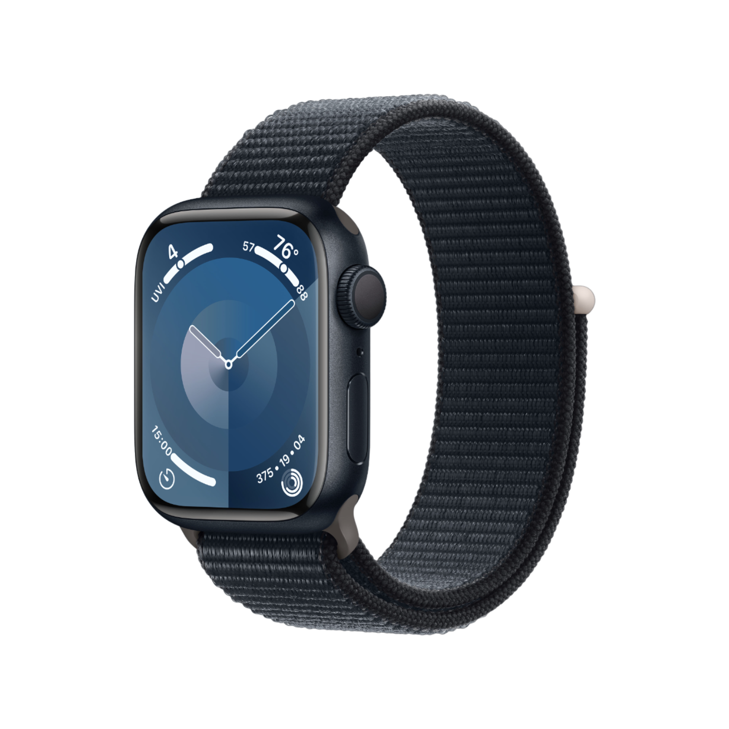 Apple Watch Series 9 GPs 41 Mm Middernacht Aluminium Case/middernacht Sport Loop