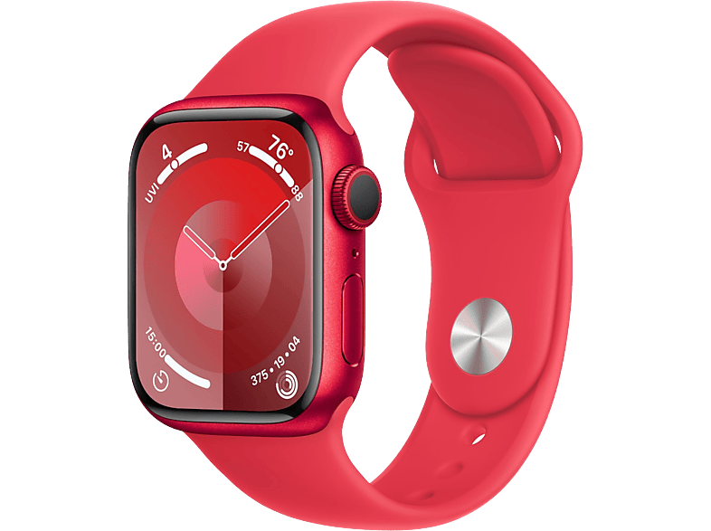 Apple Watch Series 9 GPs 41mm (product)red Aluminium Kast Sport Band - S/m (mrxg3qf/a)