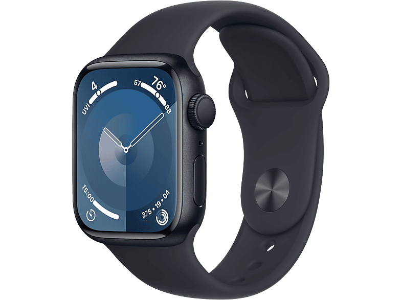 Apple Watch Series 9 GPs 41mm Boîtier Aluminium Midnight Bracelet Sport Midnight - M/l (mr8x3qf/a)