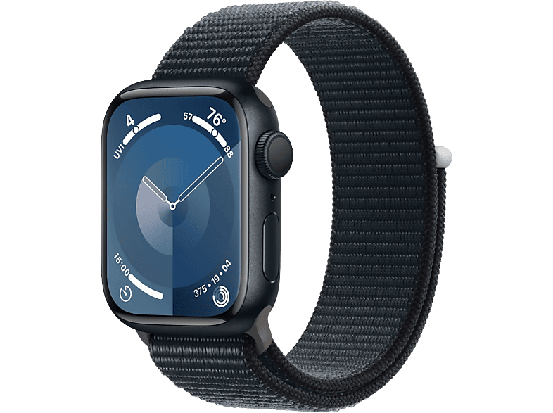 Apple Watch Series 9 GPs 41mm Boîtier Aluminium Midnight Bracelet Sport Loop Midnight (mr8y3qf/a)