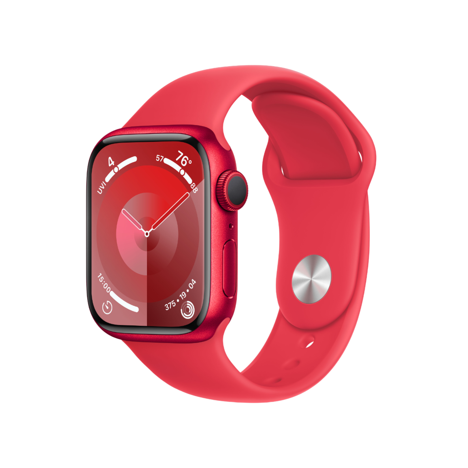 Apple Watch Series 9 GPs 41 Mm (product)red Aluminium Case/(product)red Sport Band - M/l