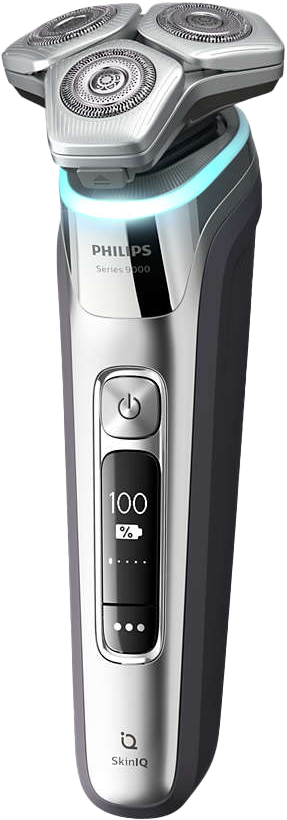 PHILIPS S9975/55 Series 9000 SkinIQ Elektromos nedves-száraz borotva, szürke/fekete