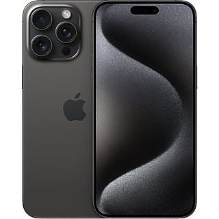 Apple iPhone 15 Pro Max, Titanio Negro, 256 GB, 5G, 6.7"  Pantalla Super Retina XDR, Chip A17 Bionic, iOS
