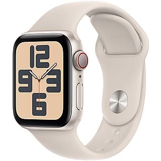 APPLE Watch SE GPS + Cellular, Cassa 40 mm in alluminio galassia con Cinturino Sport galassia - S/M 2023