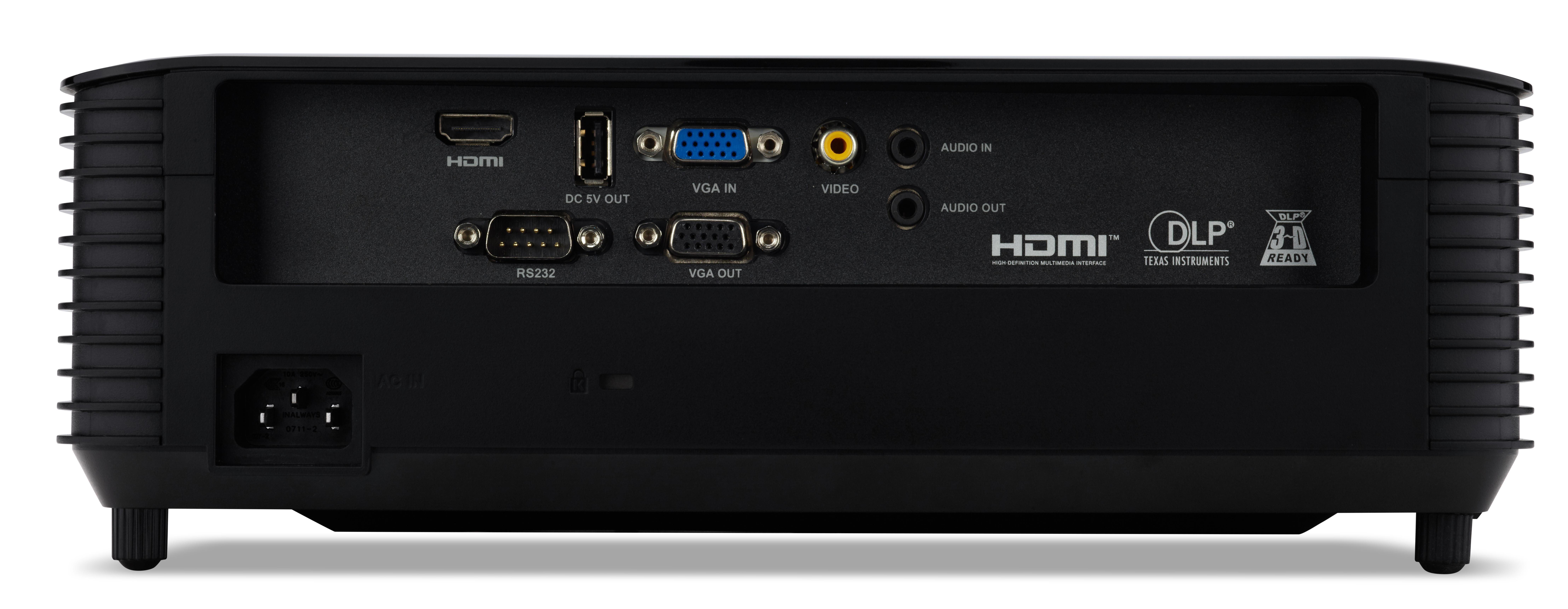 ACER X1328WH Beamer (WXGA, 5,000 ANSI-Lumen)