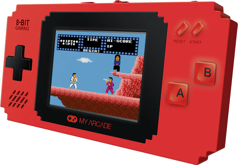 MY ARCADE Data East 300+ Pixel Player hordozható játékkonzol