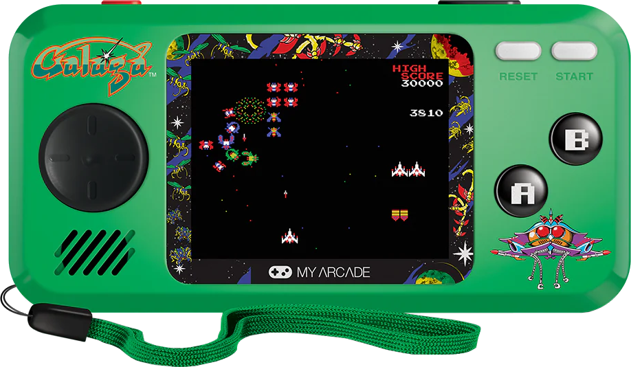 MY ARCADE Galaga 3in1 Pocket Player hordozható játékkonzol