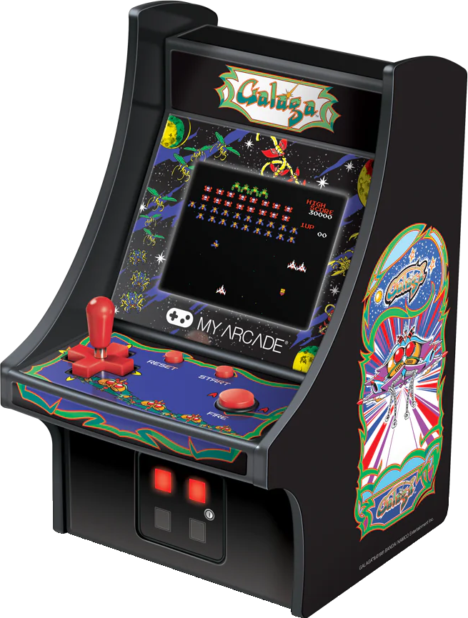 MY ARCADE Galaga Micro Player Retro Arcade hordozható játékkonzol
