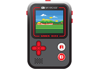 MY ARCADE Gamer Mini Classic 160in1 hordozható játékkonzol, fekete / piros