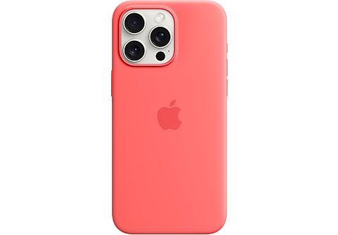 APPLE Custodia MagSafe in silicone per iPhone 15 Pro Max - Guava
