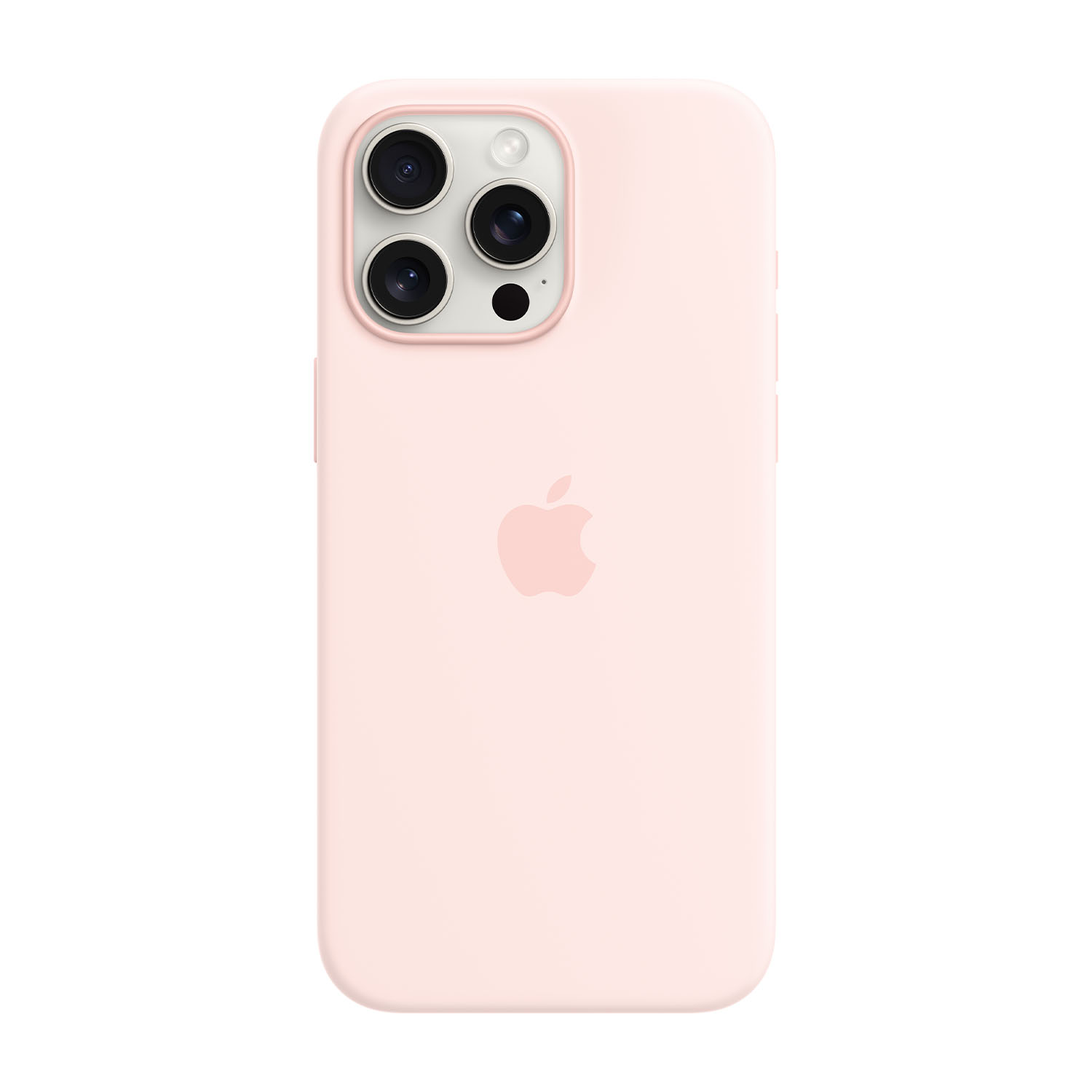 Apple Custodia MagSafe in silicone per iPhone 15 Pro Max - Rosa confetto