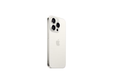 Apple iPhone 15 Pro, Titanio Blanco, 256 GB, 5G, 6.1 Pantalla Super Retina  XDR, Chip A17 Bionic, iOS