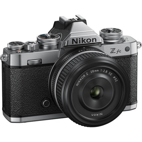 NIKON Z fc BK Lens Kit w/28 f/2.8 SE Aynasız Fotoğraf Makinesi Siyah