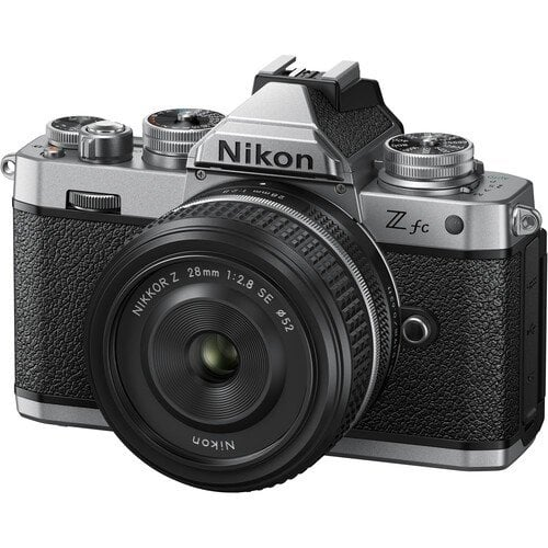 NIKON Z fc BK Lens Kit w/28 f/2.8 SE Aynasız Fotoğraf Makinesi Siyah