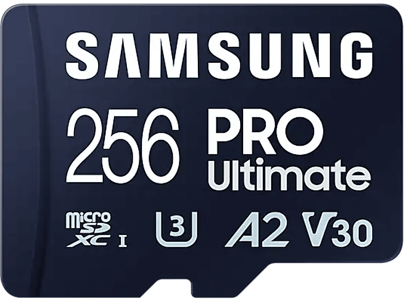 Samsung Carte Mémoire Microsd Pro Ultimate 256 Gb Avec Adaptateur Sd (mb-my256sa/ww)