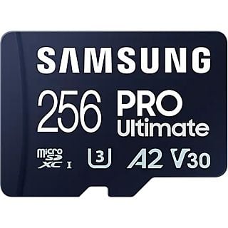 SAMSUNG Geheugenkaart microSD Pro Ultimate 256 GB met SD-adapter (MB-MY256SA/WW)