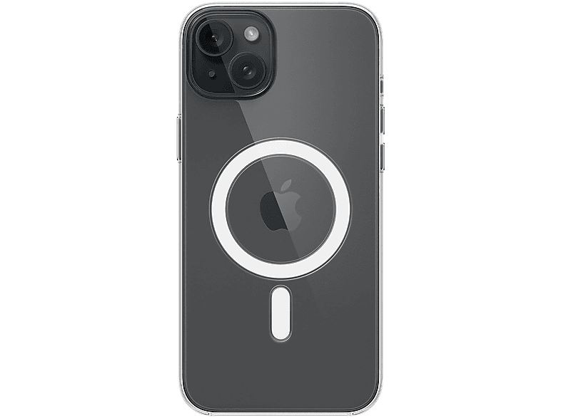 Apple Custodia MagSafe trasparente per iPhone 15 Plus Cover