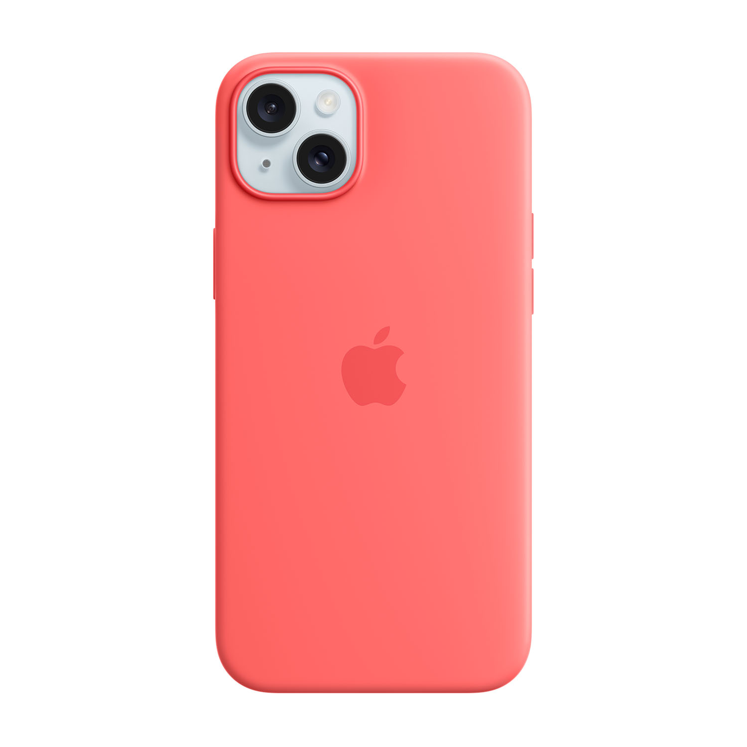 Apple Custodia MagSafe in silicone per iPhone 15 Plus - Guava