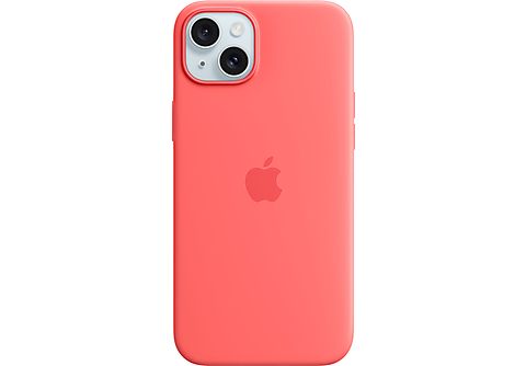 APPLE Custodia MagSafe in silicone per iPhone 15 Plus - Guava