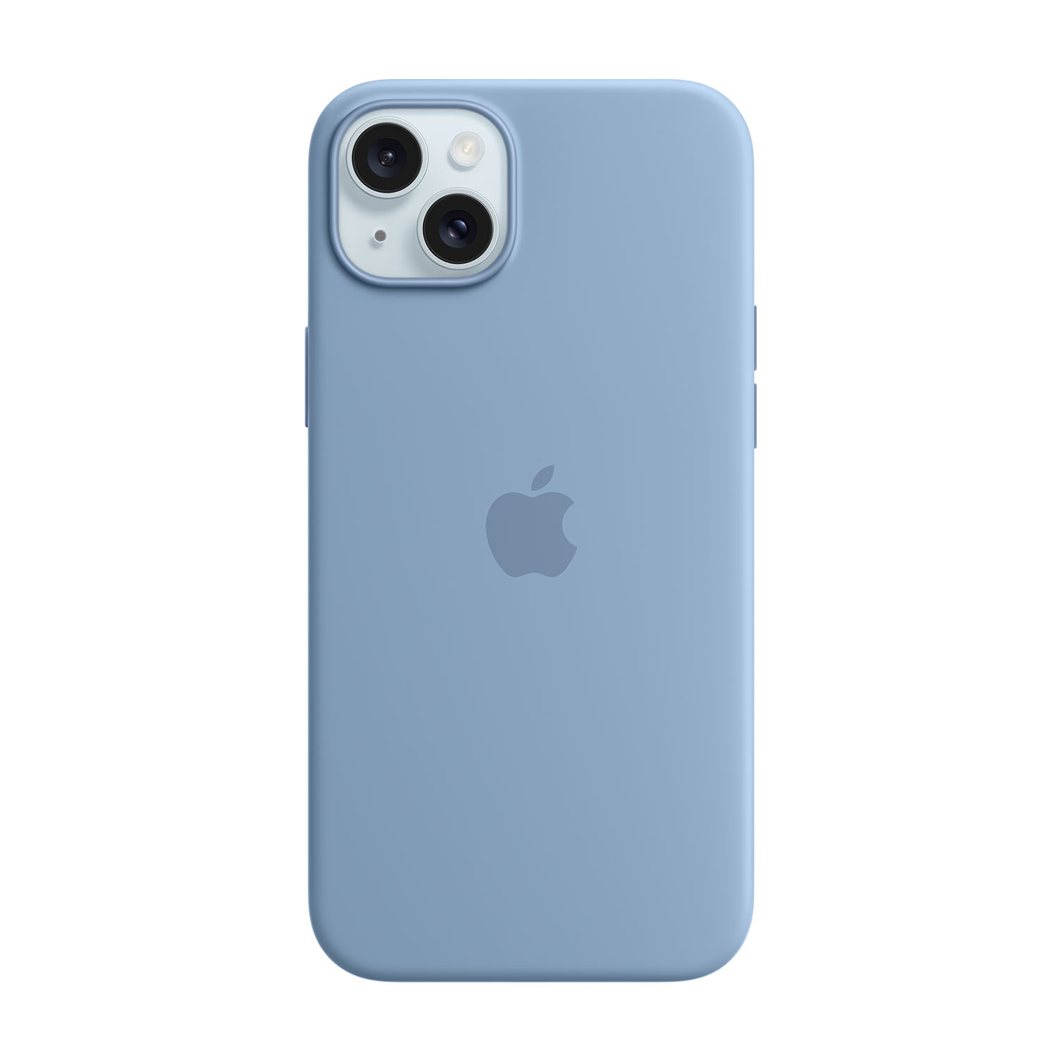 Apple Custodia MagSafe in silicone per iPhone 15 Plus - Blu inverno