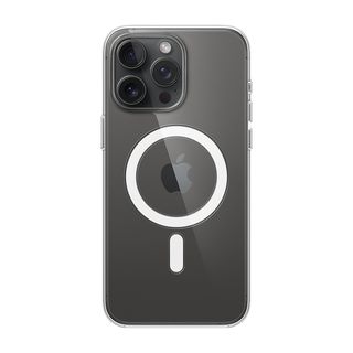 APPLE Custodia MagSafe Trasparente per iPhone 15 Pro Max