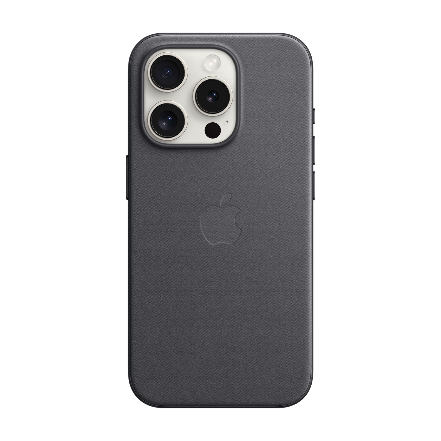 Apple Custodia MagSafe in tessuto FineWoven per iPhone 15 Pro Max - Nero
