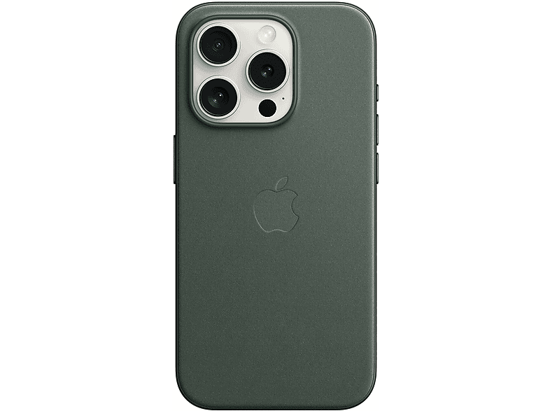 Apple Custodia MagSafe in tessuto FineWoven per iPhone 15 Pro Max - Sempreverde Cover