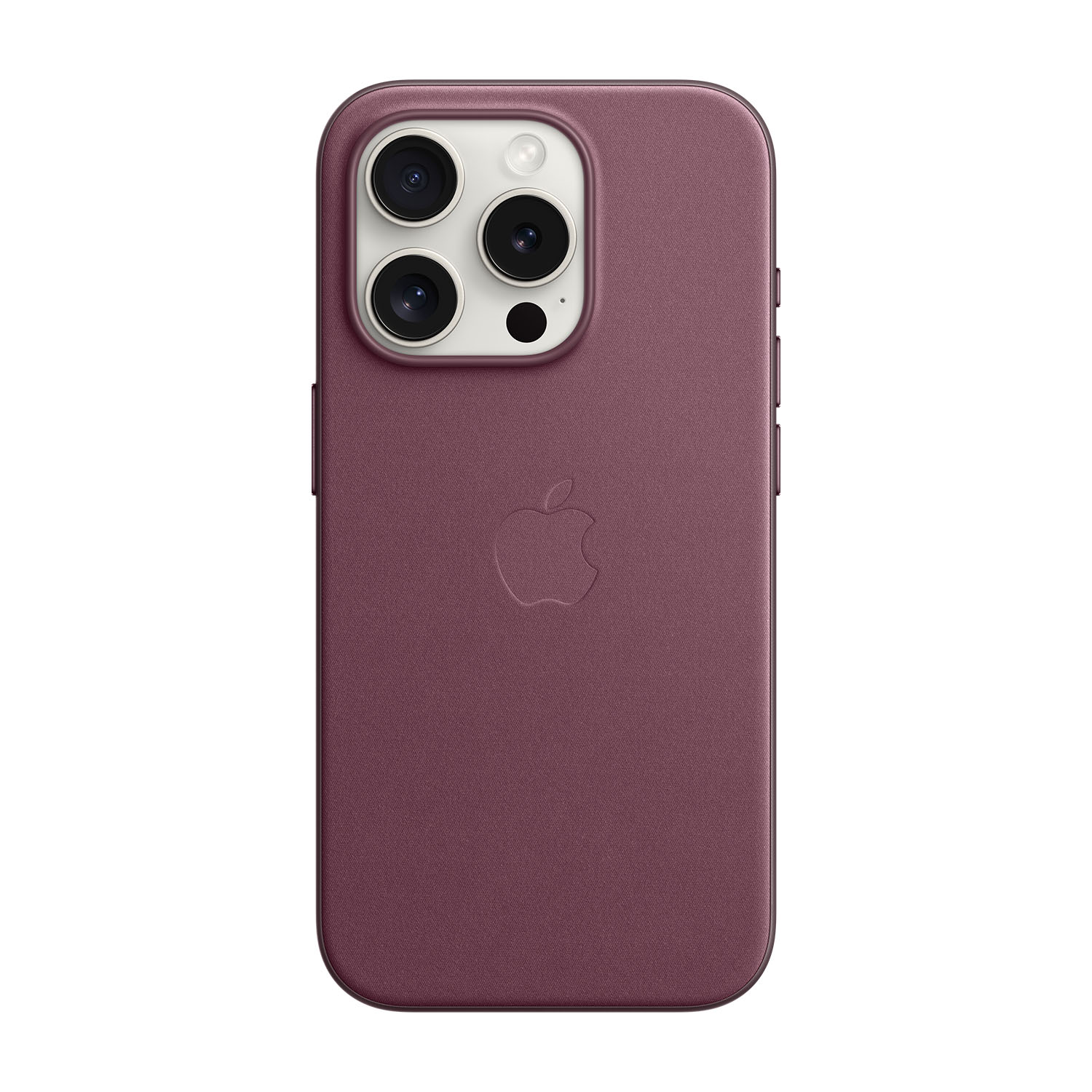 Apple Custodia MagSafe in tessuto FineWoven per iPhone 15 Pro Max - Gelso