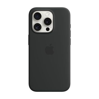 APPLE Custodia MagSafe in silicone per iPhone 15 Pro - Nero