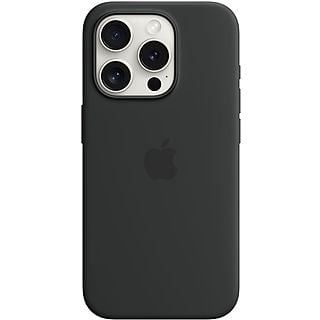 APPLE Custodia MagSafe in silicone per iPhone 15 Pro - Nero