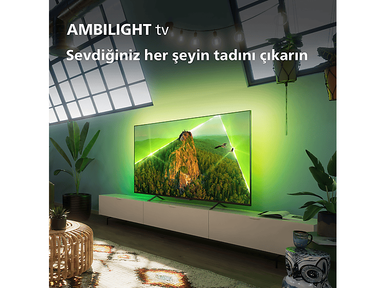 PHILIPS 50PUS8108/62 50 inç 126 Ekran Uydu Alıcılı Smart 4K UHD Ambilight LED TV_4