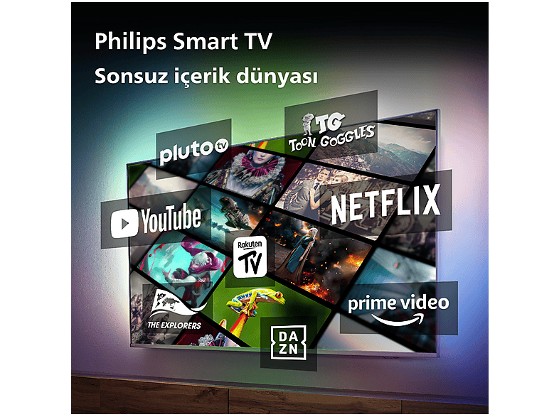 PHILIPS 50PUS8108/62 50 inç 126 Ekran Uydu Alıcılı Smart 4K UHD Ambilight LED TV_8
