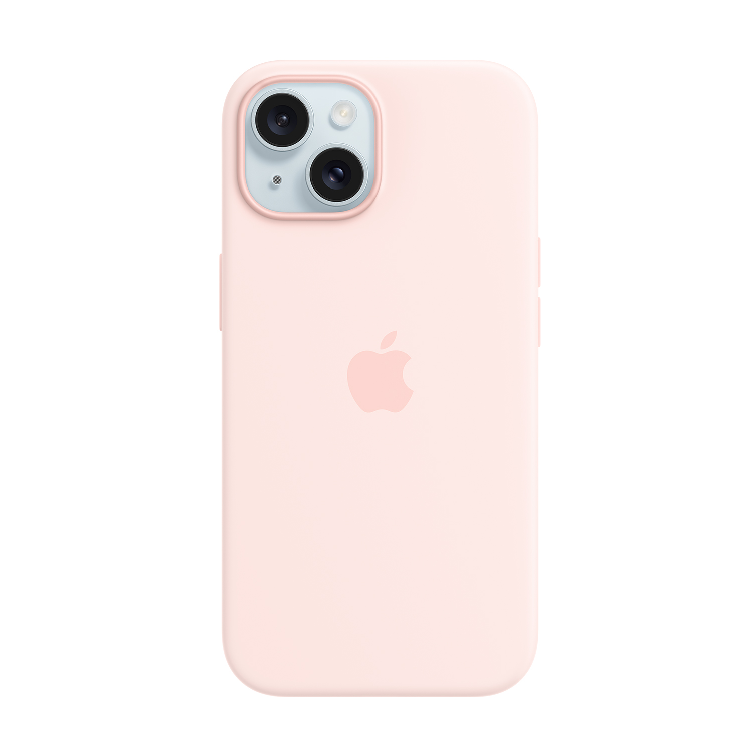 Apple Custodia MagSafe in silicone per iPhone 15 - Rosa confetto