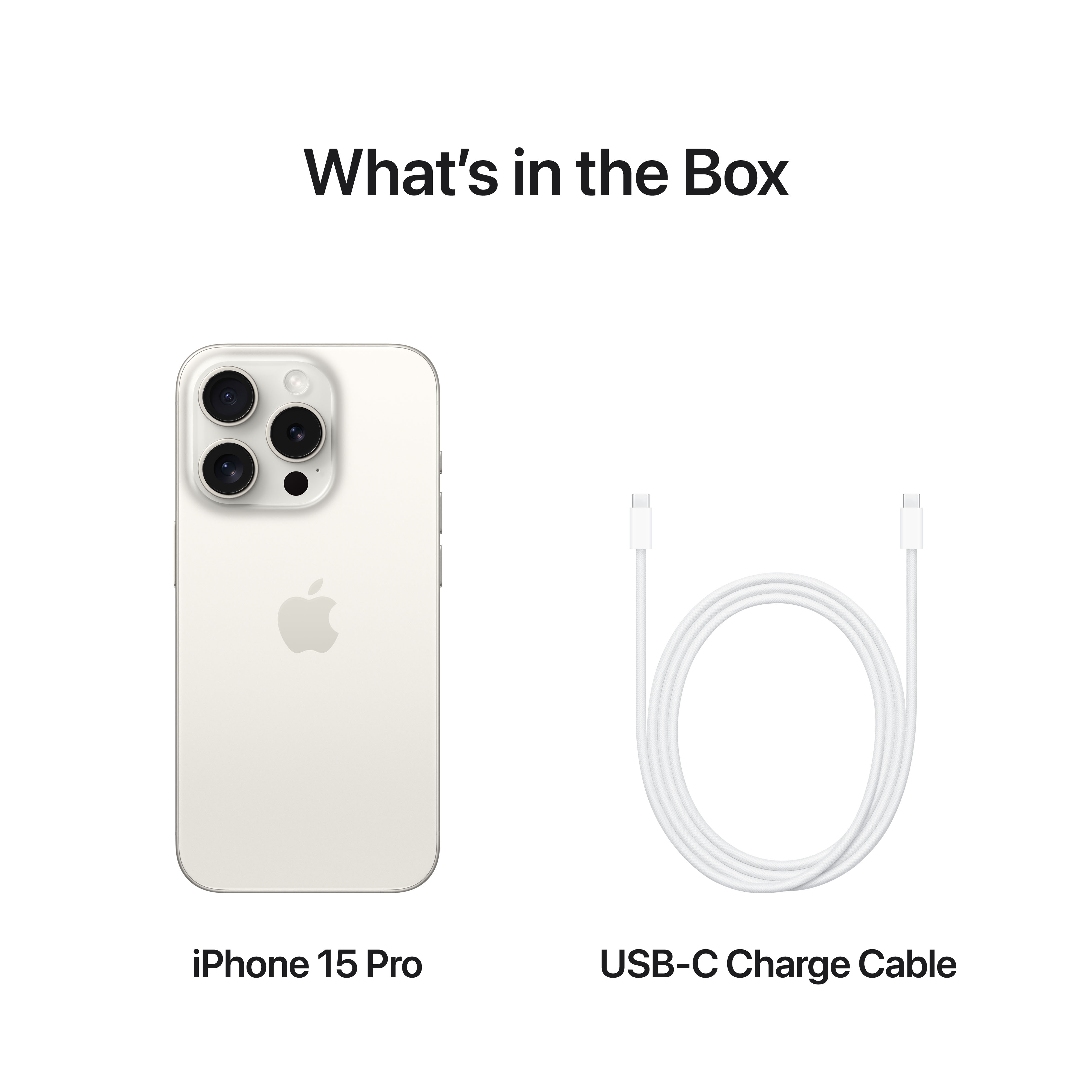 APPLE iPhone 15 Pro 256 GB White Titanium Dual SIM | MediaMarkt