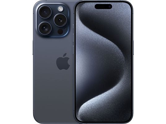 APPLE iPhone 15 Pro - Smartphone (6.1 ", 256 GB, Blue Titanium)