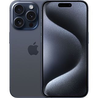 APPLE iPhone 15 Pro - Smartphone (6.1 ", 128 GB, Blue Titanium)