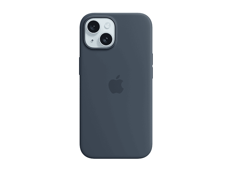 Custodia Con Cordino A Tracolla Per IPhone 15 Plus 6,7'' – Silicone Liquido Nero – Cinturino Regolabile
