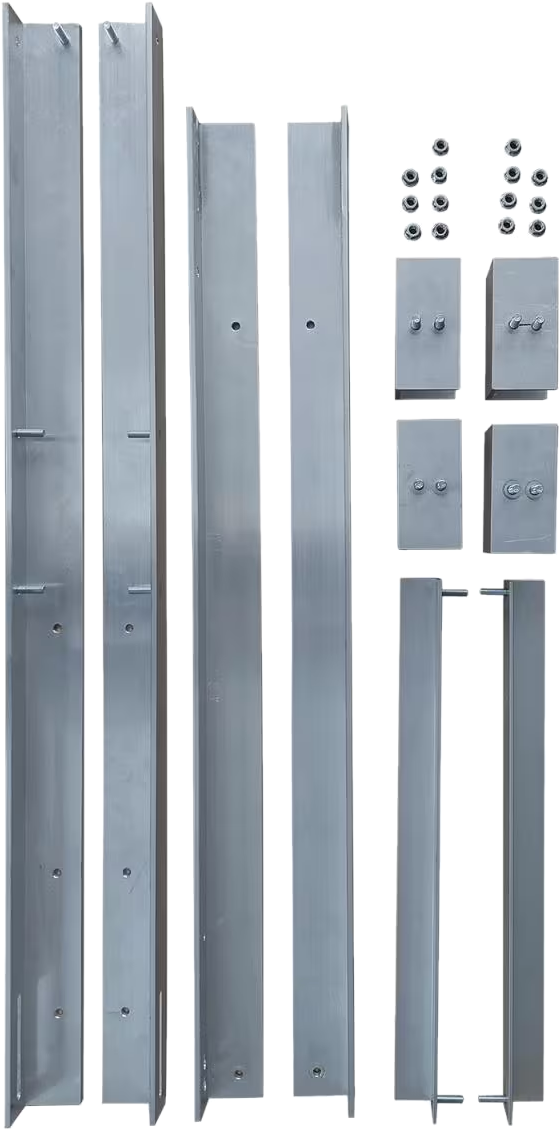 TECHNAXX TX-230 - Support universel pour modules solaires (gris)