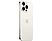 APPLE iPhone 15 Pro Max - Smartphone (6.7 ", 256 GB, White Titanium)