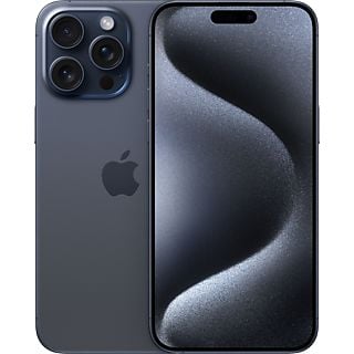 APPLE iPhone 15 Pro Max - Smartphone (6.7 ", 256 GB, Blue Titanium)