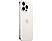 APPLE iPhone 15 Pro Max - Smartphone (6.7 ", 1 TB, White Titanium)